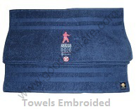 TOWELS EMBROIDED